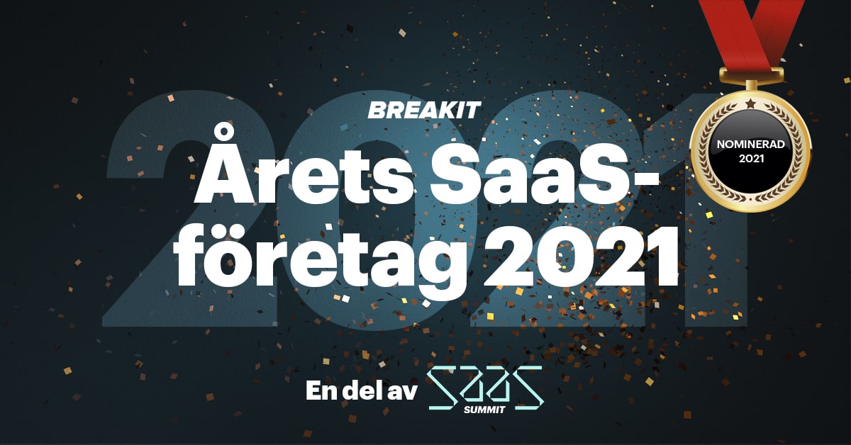 Portally - nominerat till årets SaaS-företag 2021!